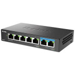 D-Link Multi-Gigabit Network Switch 6 porter - 10/100/1000 Mbps