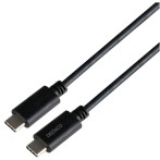 Deltaco USB-C-kabel 240W - 1m (USB-C/USB-C) Svart