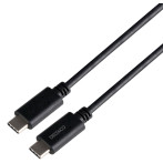 Deltaco USB-C-kabel 100W - 1m (USB-C/USB-C) Svart