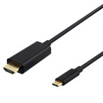 Deltaco USB-C til HDMI-kabel - 1m (4K/30Hz)