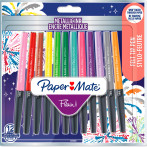 Paper Mate Flair metalliske markører (12 farger)