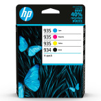 HP 934/935 multipack blekkpatron (400 sider) svart/cyan/magenta/gul