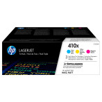 HP 410X CF252XM multipack tonerkassett (5000 sider) Cyan/Magenta/Gul
