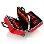 Knipex BIG Twin Move elektrisk verktøykasse (48 deler) Rød