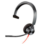 Poly Blackwire 3315 3300 Series MS Mono Headset m/mikrofon (USB-A/3,5 mm)