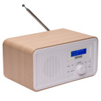 Denver DAB-30 DAB+ radio m/alarm (lys tre)