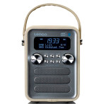 Lenco PDR-051 DAB+/FM-radio m/alarm (BT/USB/SD) Taupe