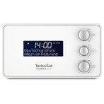 Technisat DigitRadio 50 SE Klokkeradio (DAB+/FM/USB) Hvit
