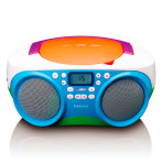 Lenco SCD-41 Boombox m/radio (CD/USB/AUX/3,5 mm)
