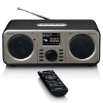 Lenco DIR-141 DAB+ Radio m/WiFi (Bluetooth/DLNA/FM/AUX/3,5 mm) Svart