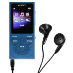 Sony NW-E394L MP3-spiller m/hodetelefoner (8GB) Blå