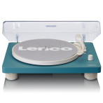 Lenco LS-50 Platespiller m/støvdeksel (USB/MP3/RCA) Turkis