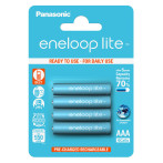Panasonic Eneloop Lite oppladbare batterier AAA 550mAh (NiMH) 4pk