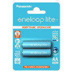 Panasonic Eneloop Lite Mignon oppladbare batterier AA 950mAh (NiMH) 2pk