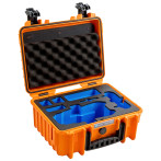B&W 3000/O Drone Case t/DJI Mavic 3/Fly More Combo (365x295x170cm) Oransje
