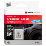 AgfaPhoto Professional High Speed CFexpress Type B-kort 128 GB (1500 MB/s)