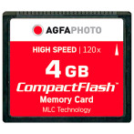 AgfaPhoto High Speed MLC CompactFlash-kort 4 GB (120x)