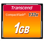 Transcend CompactFlash-kort 1 GB (133x)