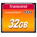 Transcend CompactFlash-kort 32 GB (133x)