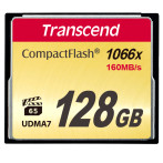 Transcend CompactFlash-kort 128 GB (1000x)