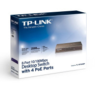 TP-Link PoE Switch 8 Port - 10/100 Mbps (53W)