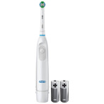 Oral-B elektrisk tannbørste med batteri (hvit)