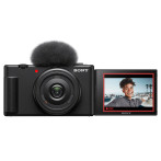 Sony ZV-1F Vlog-kamera (20MP) Svart