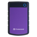 Transcend StoreJet 25H3 ekstern HDD-harddisk 1 TB (USB-C) 2,5 tm - lilla