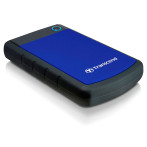 Transcend StoreJet 25H3 ekstern HDD-harddisk 1 TB (USB-C) 2,5 tm - blå
