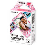 Fujifilm Instax Mini Film t/Fujifilm Instax Mini Camera (10pk) Konfetti
