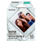 Fujifilm Instax Square Film t/Fujifilm Instax Square Camera (10pk) Hvit marmor
