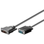 DVI-I til VGA kabel - 1m