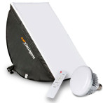 Walimex Pro LED Softbox m/Bi farge - 45W40x60cm)