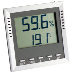 TFA-Dostmann 30.5010 Climate Guard Termometer m/Hygrometer (innvendig)
