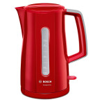 Bosch CompactClass elektrisk vannkoker 1,7 liter (rød)