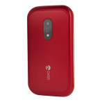 Doro 6040 fliptelefon med tastatur - DualSIM (Bluetooth) Rød