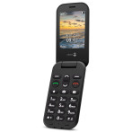 Doro 6041 fliptelefon med tastatur - DualSIM (Bluetooth) Svart