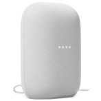 Google Nest Audio Smart Bluetooth-høyttaler – kritt