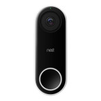 Nest Hello Doorbell m/kamera - 1600 x 1200 (160 grader) svart