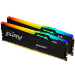 Kingston Fury Beast RGB CL40 32GB - 6000MHz - RAM DDR5-sett (2x 16GB)