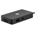 Microsoft USB-C Travel Hub-dokkingstasjon (USB-C/VGA/HDMI/GigE)