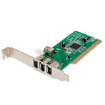 StarTech PCI1394MP PCI 1394a FireWire Adapter PCI-kort (4 porter)