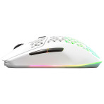 SteelSeries Aerox 3 trådløs mus m/RGB (18000DPI) Hvit