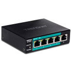TRENDnet TE-FP051 Network Switch 5 porter - 10/100 (PoE+)