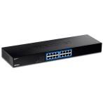 TRENDnet TEG S17 Network Switch 16 porter - 10/100/1000