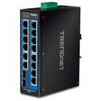 TRENDnet TI-G162 Network Switch 16 porter - 10/100/1000