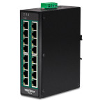 TRENDnet TI-PG160 Network Switch 16 porter - 10/100/1000 (PoE+)