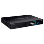 TRENDnet TPE BG102G Network Switch 10 porter - 10/100/1000 (PoE++)