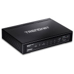 TRENDnet TPE TG611 Network Switch 6 porter - 10/100/1000 (PoE+)