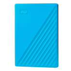 WD My Passport ekstern harddisk (USB 3.2 Gen 1) 4TB - blå
